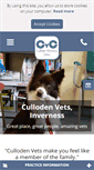 Mobile Screenshot of cullodenvets.co.uk